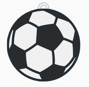 Soccer Ball Key Chain