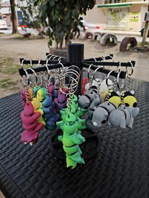Key ring display stand