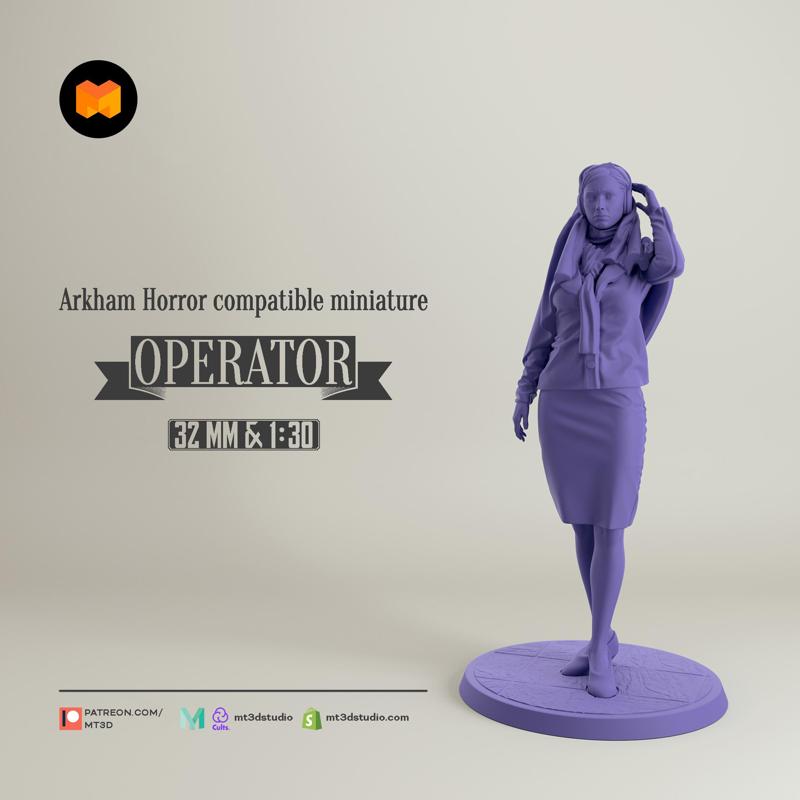 Operator - Arkham Horror compatible