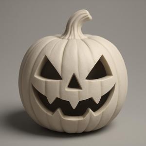 Pumpkin Jack Halloween Mask STL File for 3D Printing
