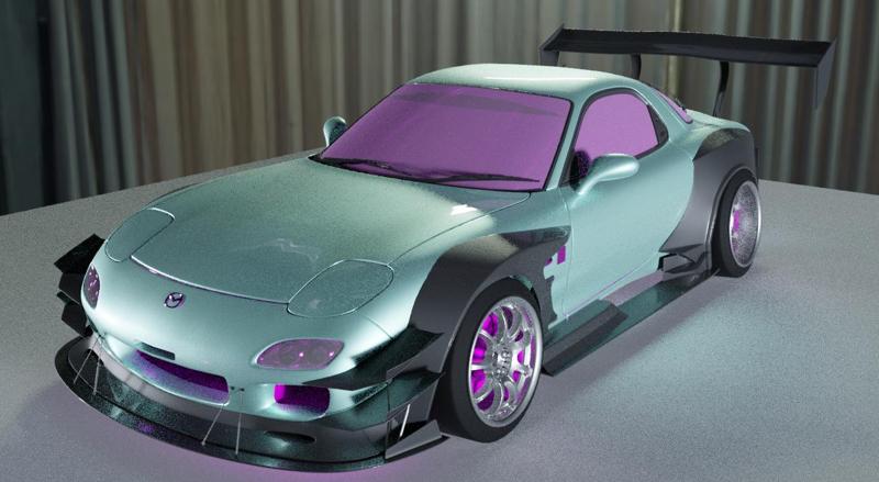 RX7 Bodykit | HIGH DETAIL