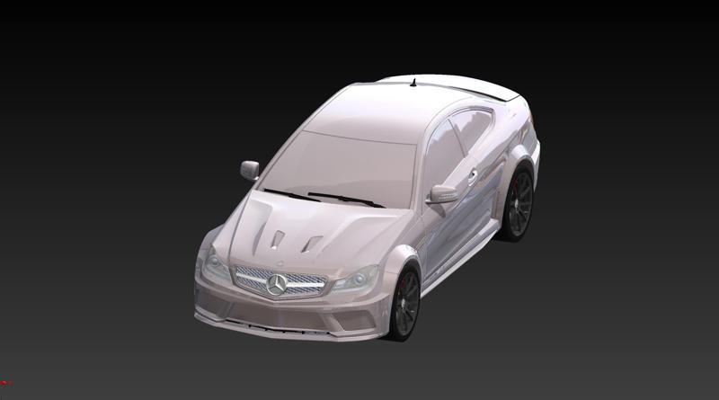 MERCEDES BENZ C63 AMG COUPE