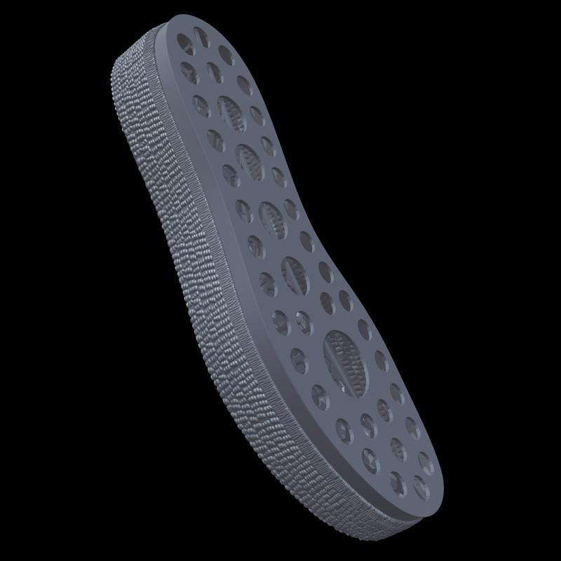 SIZE 40 GAZELLE SHOES SOLE AND MAQUETTE STL AND IGS FILES