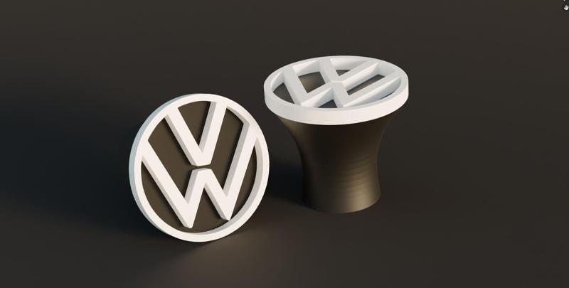 Tire Valve Cap Volkswagen - Schrader