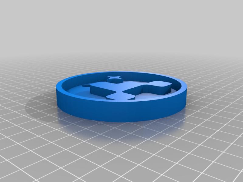 NASA Mission 2020 Keychain