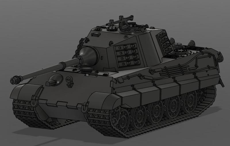 Panzerkampfwagen VI Tiger 2- King Tiger
