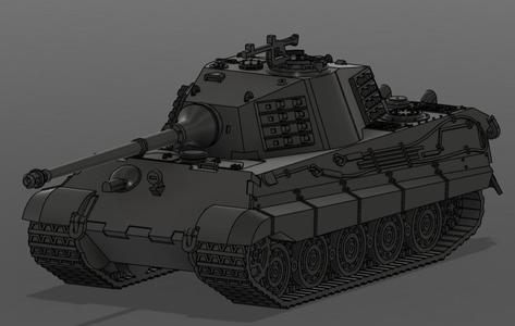 Panzerkampfwagen VI Tiger 2- King Tiger