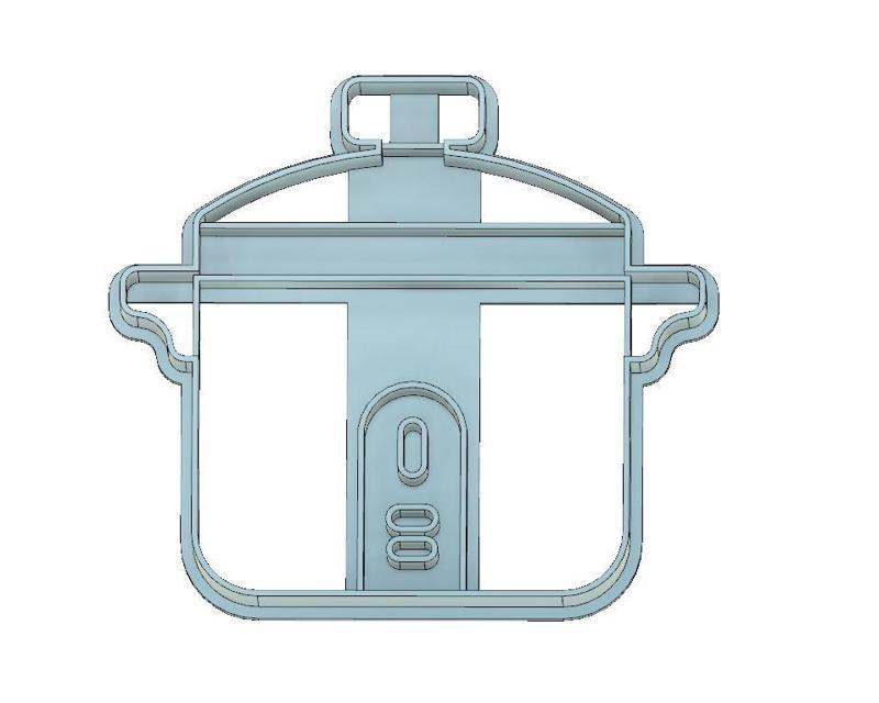 PRESSURE COOKER COOKIE CUTTER, CHEF COOKIE CUTTER, KITCHEN COOKIE CUTTER, KITCHEN, CHEF, PRESSURE COOKER