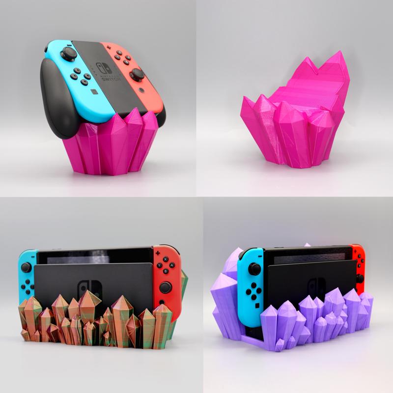Nintendo switch crystal dock double pack