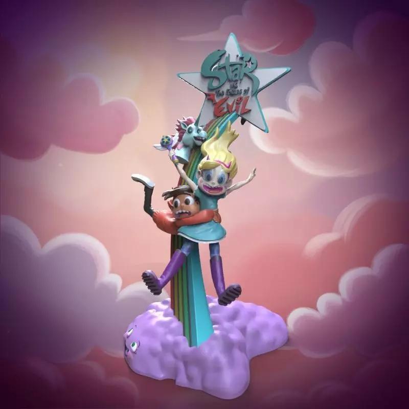 Star vs TFOE Diorama