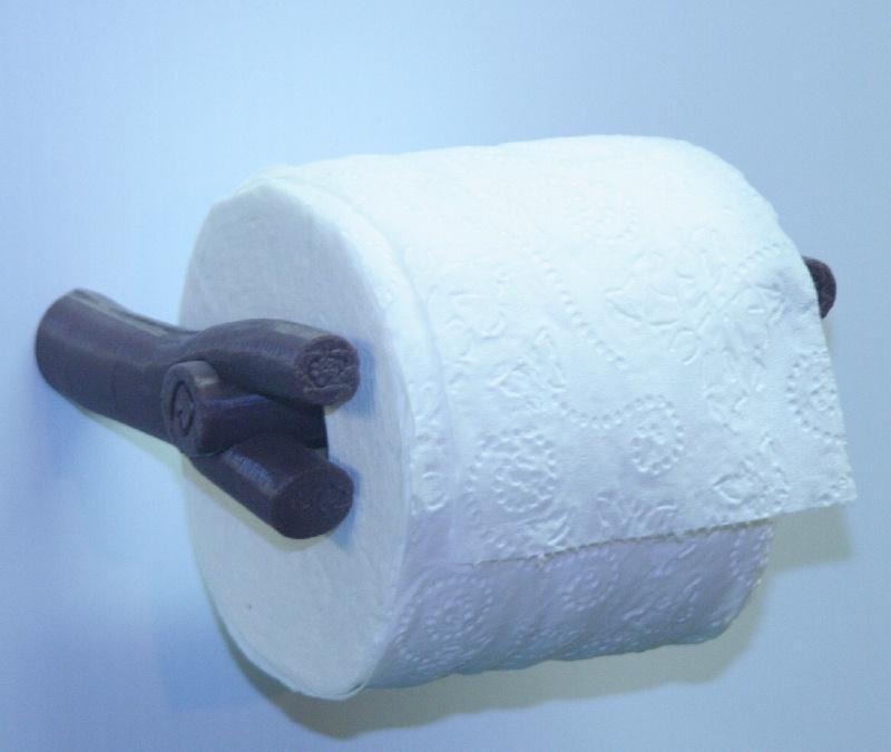 Stone Age Flintstone Bathroom Tissue Roll Holder