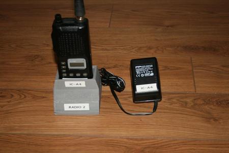 cradle for icom IC-A4 (battery charger)