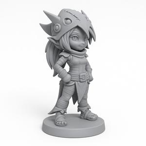 Dofus Xelor's Sandglass Women STL