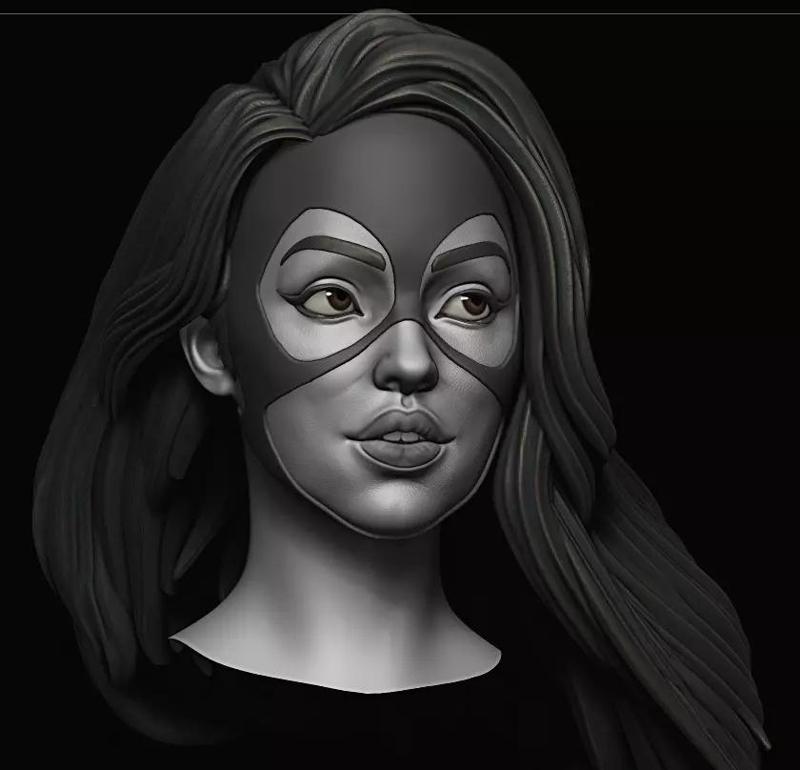 SPIDERWOMAN SYDNEY SWEENEY HEAD