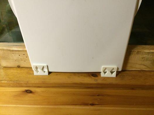 Windowsill holder for dog door and beam Mk2