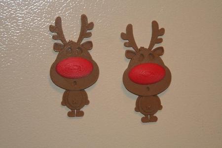 Reindeer Refrigerator Magnet