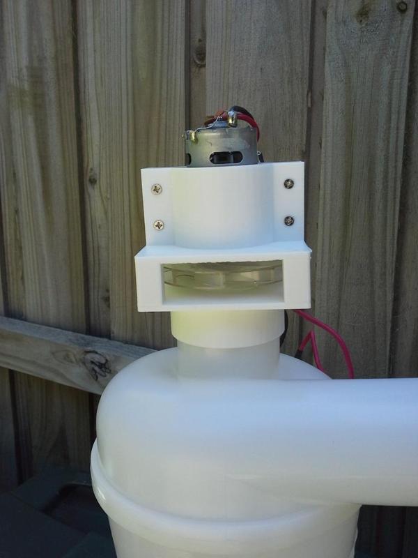 Dust Commander Cyclone Separator - Ryobi 18v Vacuum Attachment.