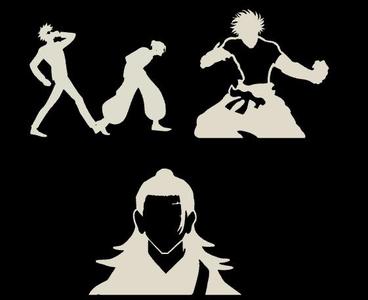 Reliefs of Gojo and Geto Jujutsu kaisen