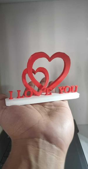 crossed hearts valentin