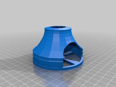 Revised Lamp Shade for Christmas Story Leg Lamp