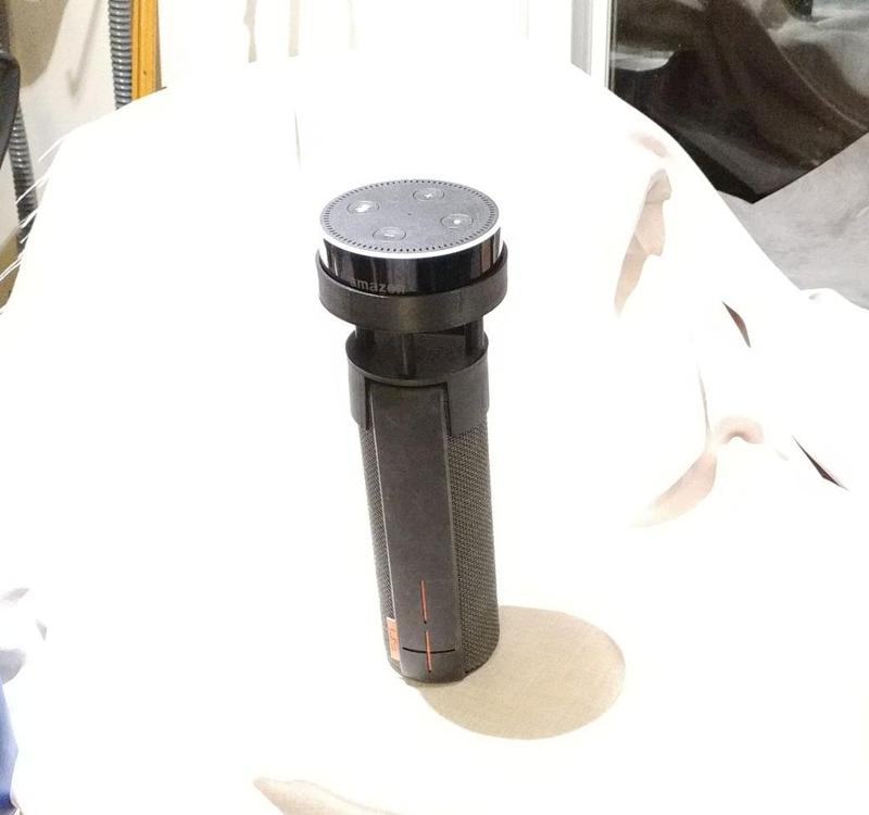 Amazon Echo dot mount for Ultimate Ear Boom (gen 1)