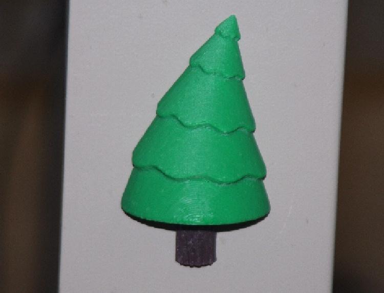 Christmas Tree Refrigerator Magnet