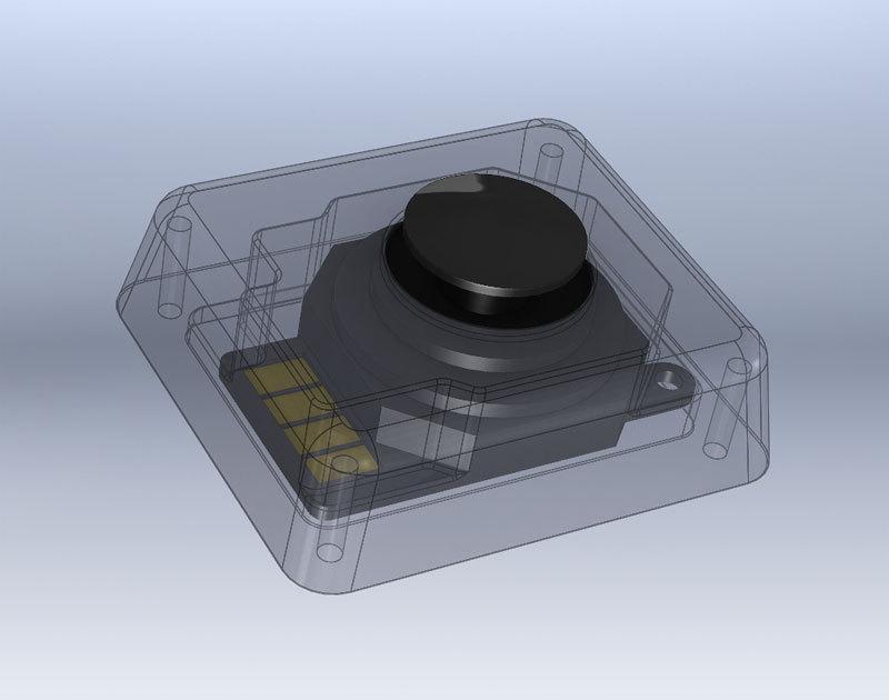 Taranis third gimbal joystick enclosure
