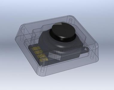 Taranis third gimbal joystick enclosure
