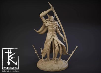 MALENIA - ELDEN RING 3D PRINTING MODEL