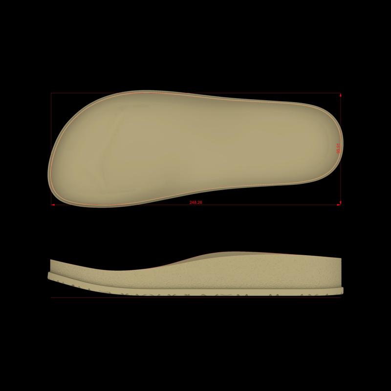 ALABAMA WOMEN SHOES SOLE SIZE 37