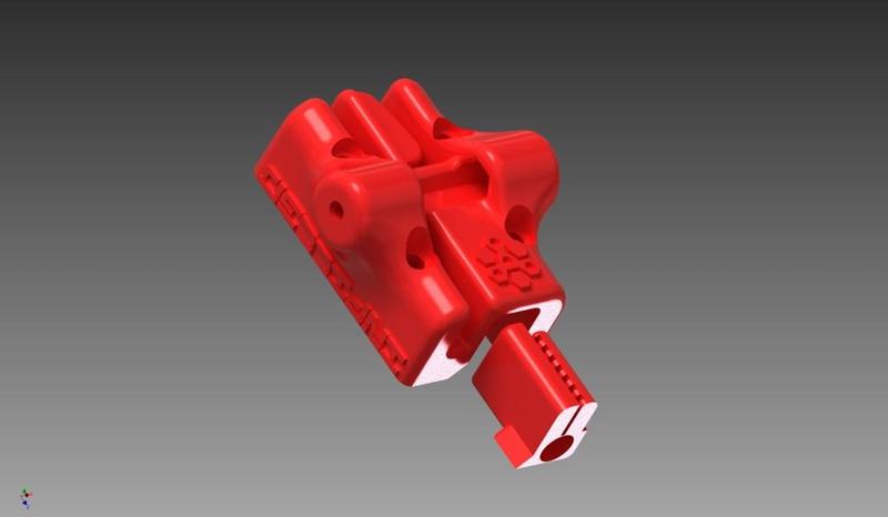 Infill 3D Delta Bot Carrier