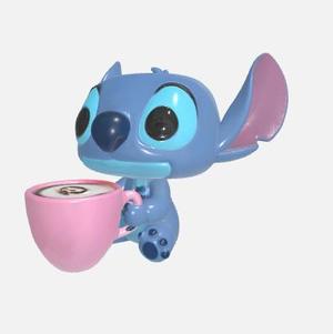 Funko Pop Stitch with Coffee Mug