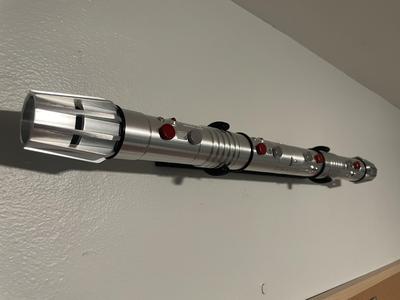 Darth Maul Lightsaber Horizontal Wall Mount