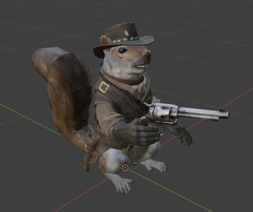 Squirrel John Marston - Red Dead Redemption 2
