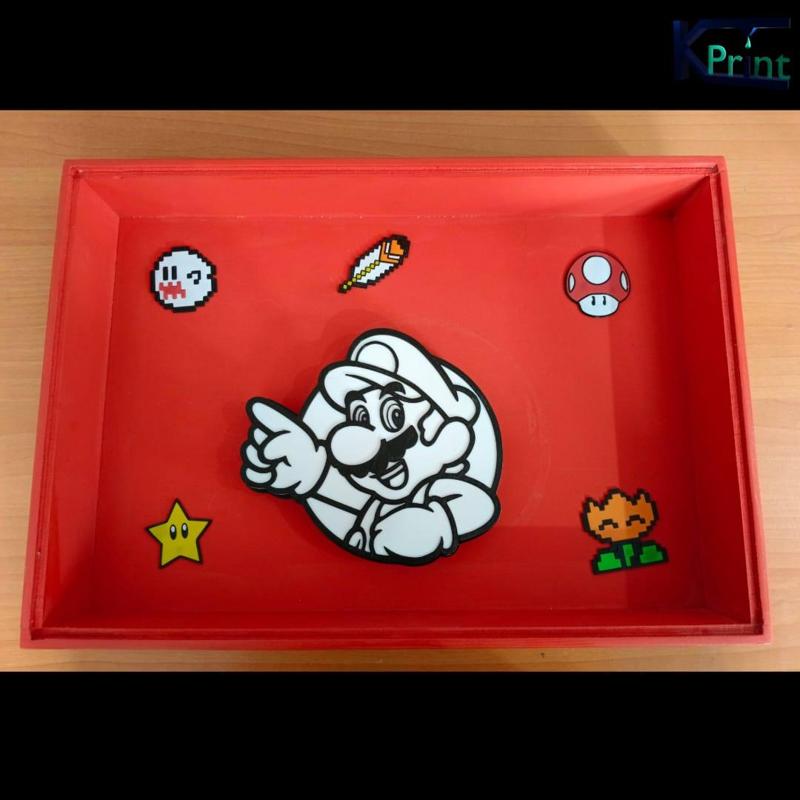 Mario Bros: Decorative Picture / Decorative Clock