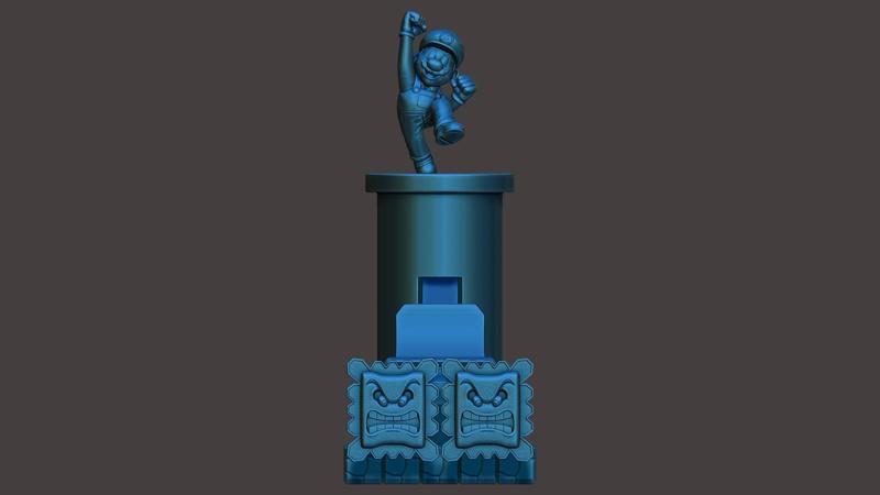 MARIO BROS PIPE-MOTION - JOYSTICK HOLDER