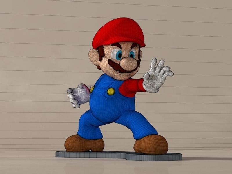 High-Res Super Mario