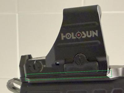 Atlas Gunworks Holosun HS507COMP RMR Shim