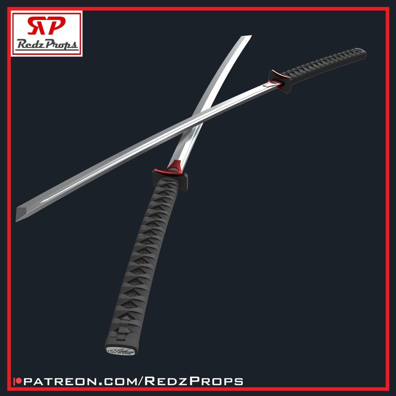 Deadpool 2 Katana Cosplay Prop