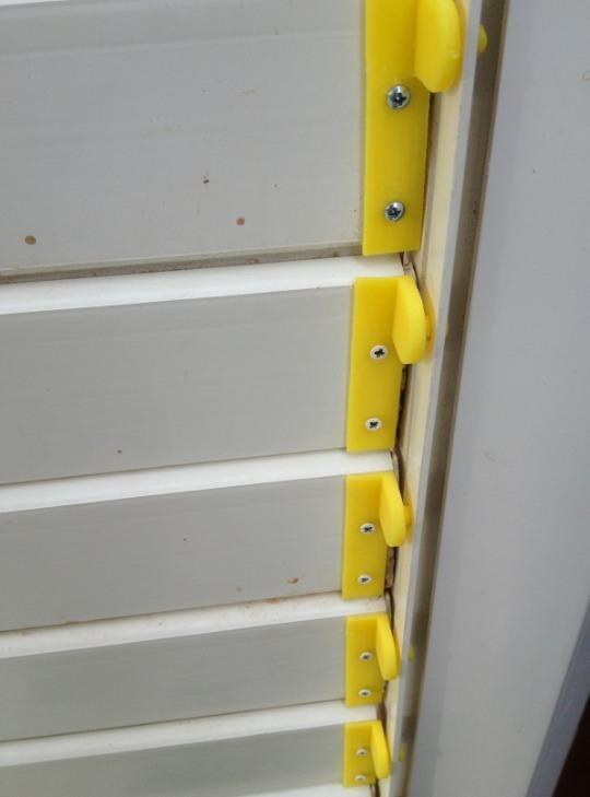 Clip persiana PVC - PVC clip blind