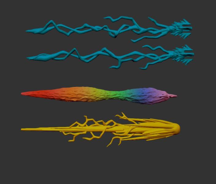 SH Monsterarts MG93/Garuda beam effects