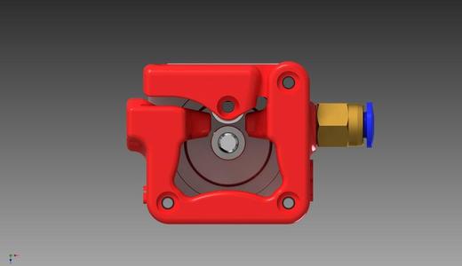 3mm Infill 3D Bowden Direct Drive Extruder v2