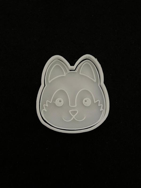 ternurin, husky cookie cutter