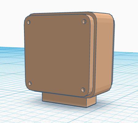 1/24 Semi Truck Fender Mounted Square Turn Signal