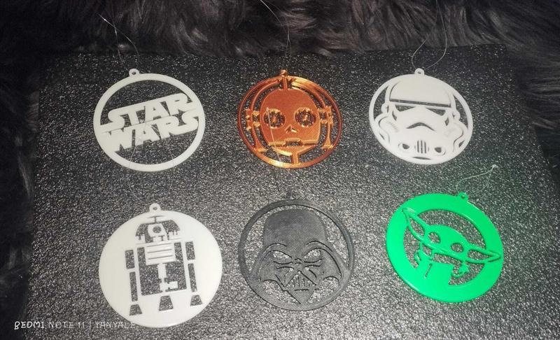 Star wars ornaments
