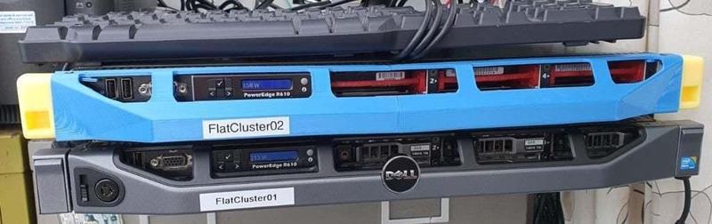 Dell R610 Server Faceplate/Bezel and ears