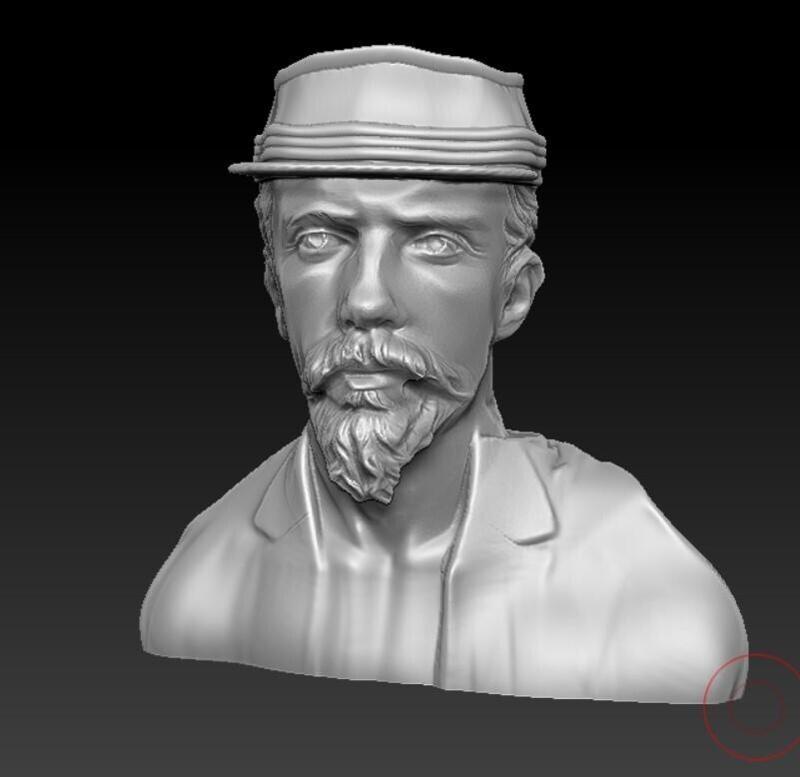 Ignacio Carrera Pinto bust