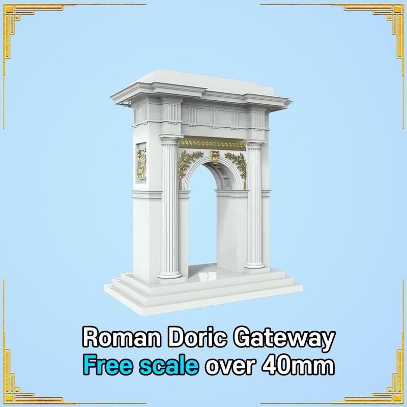 Roman Doric Gateway