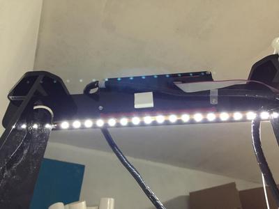 LED strip holder for Anet A8