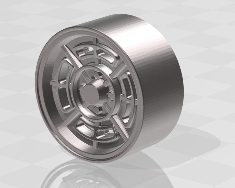 Cromodora Abarth Fiat Wheels for scale mdeol 1/18 1/24 etc.